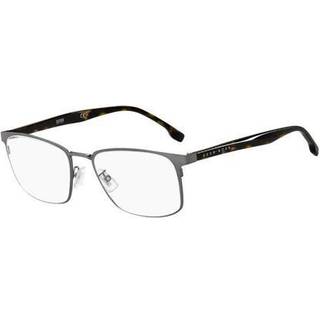BOSS Boss 1295/F Asian Fit R80 55 Briller Mænd Grå - Matte Ruthenium Grey - 55mm