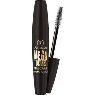 Dermacol Mega Lashes Dramatic Look Volume og curling mascara Skygge Black 13 ml - 13 ml
