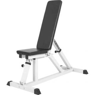 Gorilla Sports Harjoituspenkki POWER PRO - Säädettävä Säädettävä Hvid/Blå