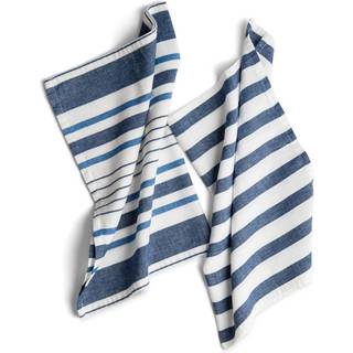 Kosta Linnewäfveri 410950 viskestykker 2-pak Navy One size