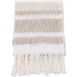 Venture Design Sandy plaid Offwhite 170 x 130 cm