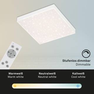 Frameless CCT LED-stjernehimmel, 30 x 30 cm