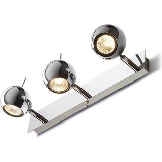 Rendl - GLOSSY III - Væglampe med tre reflektorer - Krom