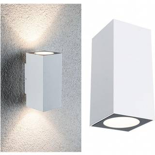 Paulmann Flame væglampe 2 lyskilder 12,8 cm hvid