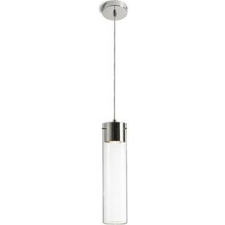 Rendl - GARNISH - Nedpendlet tube i klarglas - Krom