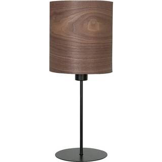 Envostar Bordlampe i finér valnød Ø 20,5 cm