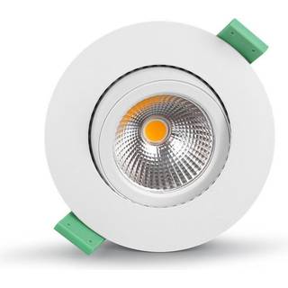 Llitt Lisa Dimbar Infälld downlight 3000K 600lm IP65 1-pack Vit