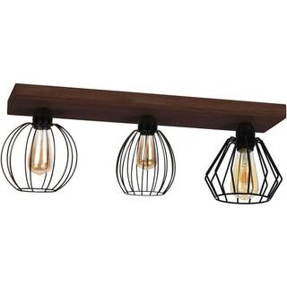 Envostar Various loftlampe, 3 lyskilder, mørk fyr