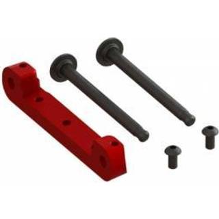 ARRMA ARA330659 Front Upper Alu Suspension Mount Red