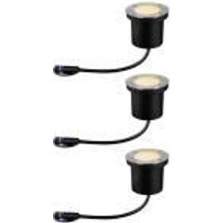 Paulmann Plug & Shine LED indbygningslampe 4,5W sæt med 3 stk