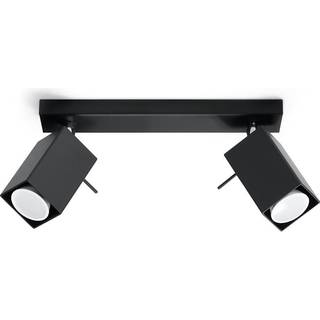 Loftslampe MERIDA 2 sort