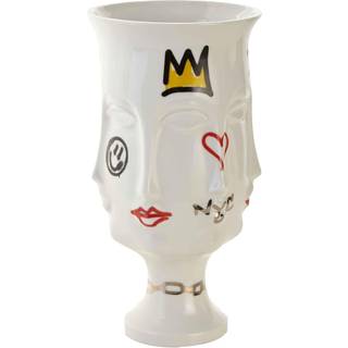 Jonathan Adler Dora Maar Vase Graffiti - Vaser Porcelæn Hvid - ja-28521