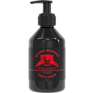 Beard Monkey Hair & Body Wash Orange & Cinnamon 250 ml
