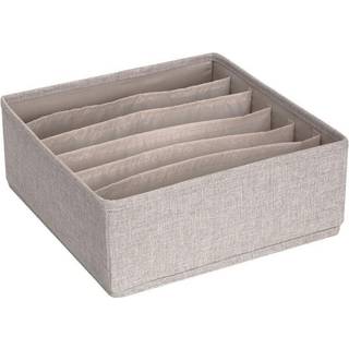 Drawer organizer 6 rum Bigso Box - beige