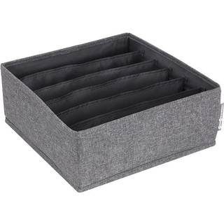 Drawer organizer 6 rum Bigso Box - grå