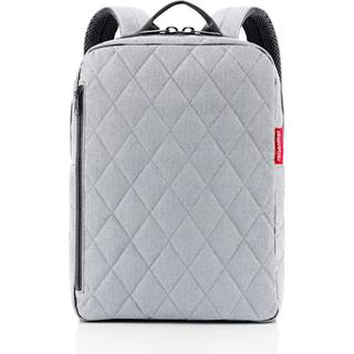 Freizeitrucksack Classic M Rhombus Light Grey Hellgrau