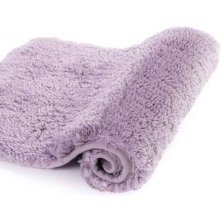 Walensee Bath Rug til badeværelse Non Slip Badeværelse Mat (20 X 32 Lavendel) Vandabsorberende blød mikrofiber Shaggy badeværelse tæppet Maskine