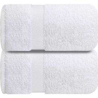 Infinitee Xclusives Premium Bath Sheets Håndklæder til voksne - 2 pakning ekstra store badehåndklæder 35x70-100% blød bomuldsabsorberende overdim