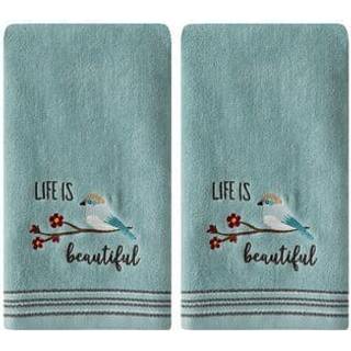 SKL Home by Saturday Knight Ltd. Life Is Beautiful 2 Pc Handless Set Aqua