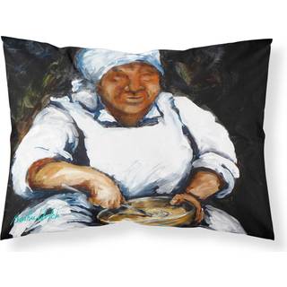 """" Caroline's Treasures MW1087Pillowcase Hot Water Cornbread Moisture Wicking Fabric Standard Pillowcase Large Multicolor """"