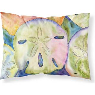 """" Caroline's Treasures 8545Pillowcase Sand Dollar Moisture Wicking Fabric Standard Pillowcase Large Multicolor """"