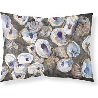 """" Caroline's Treasures 8789Pillowcase Oysters Moisture Wicking Fabric Standard Pillowcase Large Multicolor """"