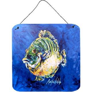 """" Caroline's Treasures Blue Gill Door Hanging Prints Wall-decor multicolor """"
