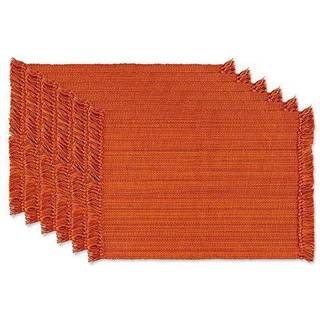 Dii Variegated bordpladsopsamling placemat set3x19 brændt orange 6 stykke
