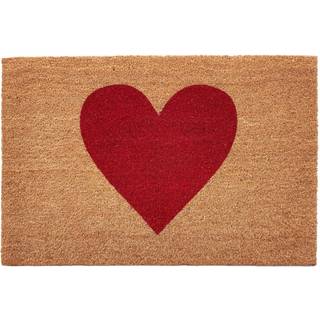 Calloway Mills Madison Heart Doormat (Red 17 """" X 29 """")