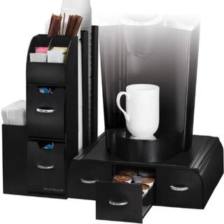 Mind Reader Enkeltservering Kaffepudeskuffe og kop Krydderis?t 2 stk. 36 Pod Kapacitet 5,35""""L x 11,25""""B x 11,15""""H Sort