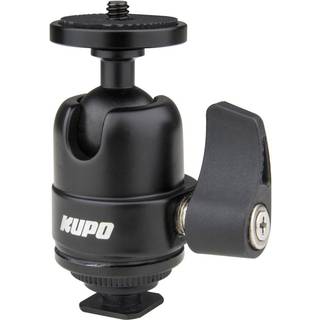 KUPO KS-CB07 MIDI BALL HEAD WITH HOT SHOE MOUNT