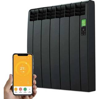 Rointe El Radiator 550 W Wi-Fi D Series Svart