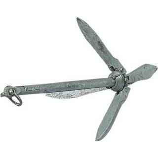 Paraply anker 1852-Marine, galvaniseret stål + sjækkel, 5.5 kg