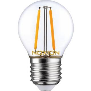 Noxion Lucent Lustre LED E27 Kugle filament klar 2.5W 250lm - 827 ekstra varm hvid - erstatter 25W