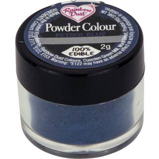 Petrol Blue pulverfarve - Rainbow Dust 2 g