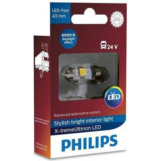 Philips SV8.5 43mm Festoon X-tremeVision 6000K LED
