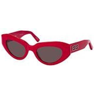Balenciaga BB0236S 003 52 Solbriller Kvinder Rød - Red - 52mm