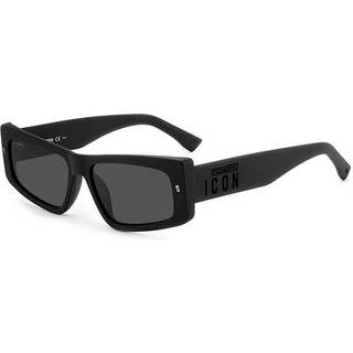 Dsquared2 ICON 0007/S 003/IR 57 Solbriller Mænd Black - Matte Black - 57mm