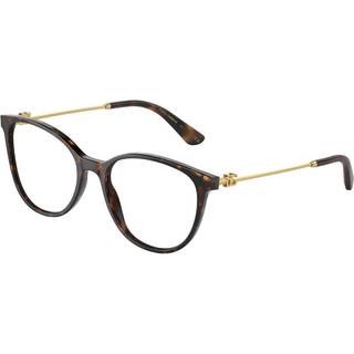Dolce & Gabbana DG3363 502 52 Briller Kvinder Tortoiseshell - Dark Tortoise - 52mm