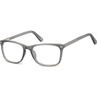 SmartBuy Collection Sham AC2D 54 Briller Mænd Krystalklar - Transparent Grey - 54mm