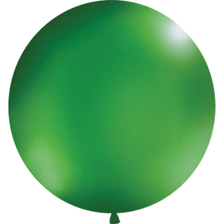 1 stk. Kæmpe ballon mørkegrøn 1 meter – Biologisk nedbrydelig festdekoration