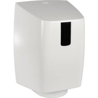 Dispenser White classic håndklæderulle 21x21x26cm, hvid, plast, Midi