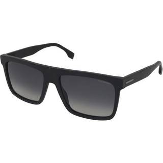 Hugo Boss Mand BOSS 1440/S 003/WJ Solbriller Acetat Sort-opaque Grå Firkantet Polariseret Skygge
