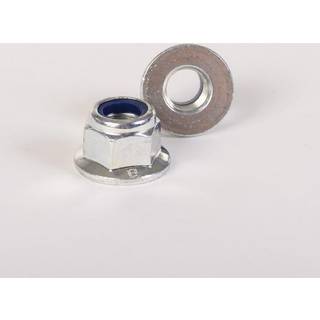 PAJO-BOLTE Låsemøtrik M/flange FZB M6 500stk ISO 1663 - DIN 6926 (6926062)