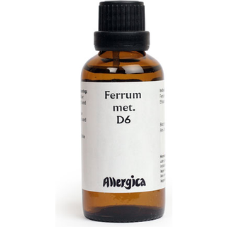 Ferrum met. D6, dråber - Allergica