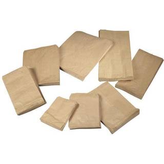 Bagerpose 0,5 kg Brun 170 x 215 mm 1000 stk