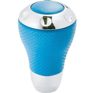 Gearknop blå / krom