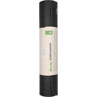 EcoPro XL Yogamåtte af Naturgummi med ekstra bredde - 200 x 66 x 0,4 cm. Grøn