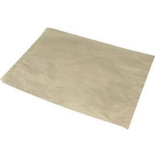 Bagerpose 4 kg 280x450+20 mm, 1000 stk 40 gr Brun