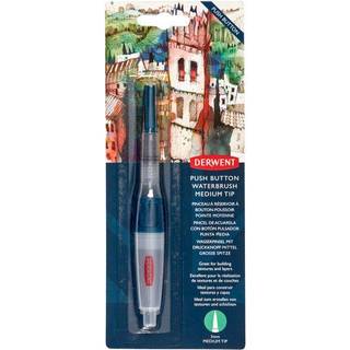 Derwent push -knap vandbrush medium tip